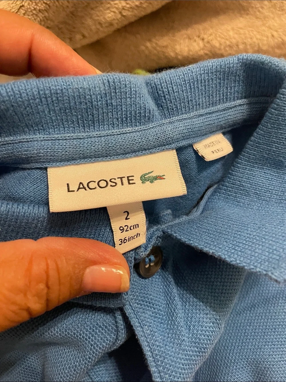 Lacoste wear signature